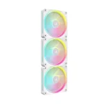 Corsair iCUE LINK LX120 120mm RGB White Комплект вентилатори (3 броя)
