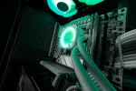 EKWB EK-Nucleus AIO CR360 Lux D-RGB White 360mm RGB AIO Воден охладител за процесор