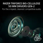 Razer BlackShark V3 Pro White ANC Безжични Геймърски слушалки