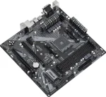 ASRock B450M Pro4 R2.0, AM4, DDR4 Дънна платка
