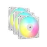 Corsair RS120-R 120mm ARGB White Reverse Комплект вентилатори (3 броя)
