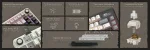 Royal Kludge L75 Mocha Grey Hot-Swappable Безжична геймърска механична клавиатура с RK Linear Cream суичове