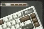 Royal Kludge L75 Mocha Grey Hot-Swappable Безжична геймърска механична клавиатура с RK Linear Cream суичове