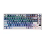 Royal Kludge M75 Phantom Hot-Swappable Безжична геймърска механична клавиатура с RK Fast Silver суичове