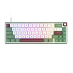 Royal Kludge R65 Green Sand Hot-Swappable Геймърска механична клавиатура с RK Chartreuse суичове