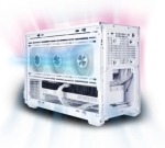 Lian Li кутия Case mATX - DAN Cases B4 Wood Edition - White