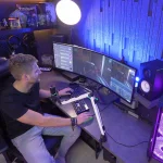 Streamplify Mount Arm White Стойка за микрофон тип рамо