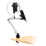 Streamplify Mount Arm White Стойка за микрофон тип рамо