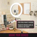 Streamplify Mount Arm White Стойка за микрофон тип рамо