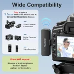 BOYA BY-V4 3.5 mm TRS Безжична микрофонна система (4 микрофона)