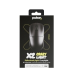 Pulsar професионална геймърска мишка Wireless Gaming Mouse X2 CrazyLight Jet Black 8K