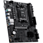 MSI PRO B850M-E EVO, mATX, Socket AM5, 2x DDR5 Dual Channel up to 8200(OC)MHz, 1x PCIe x16 slot, 1x M.2 slot, 4x USB 5Gbps, 2x USB 2.0, HDMI, VGA, 7.1 HD Audio, 2.5G LAN, 3Y