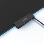 Геймърски пад Hama uRage Lethality 450 Illuminated, USB hub, Черен
