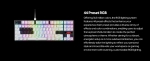 Pulsar професионална геймърска механична клавиатура Professional Gaming Mechanical Keyboard PCMK 2 HE TKL ANSI White - 8K, Gateron Magnetic Switches [Linear]