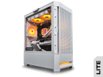 G:RIGS SPARK Lite (AMD) White Геймърски компютър