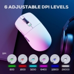 Royal Kludge M3 8K Dark Night Безжична геймърска мишка