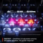 SteelSeries Apex Pro Mini Gen 3 US Layout Black Геймърска механична клавиатура с OmniPoint 3.0 регулируеми суичове