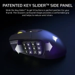 Corsair Scimitar Elite Wireless SE MMO Black Yellow Безжична геймърска оптична мишка