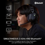 Corsair HS80 v2 MAX Wireless Steel Gray Геймърски безжични слушалки с микрофон