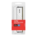 ADATA XPG Spectrix D35G RGB White 8GB (1x8), DDR4, 3200 MHz, CL16, Intel XMP Рам памет