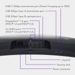 Alienware AW3226DM 31.5" VA, 240Hz, 1ms, QHD (2560 x 1440), AMD FreeSync Premium, VESA DisplayHDR 400, Dolby Vision HDR, 1500R Извит геймърски монитор