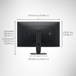 Alienware AW3226DM 31.5" VA, 240Hz, 1ms, QHD (2560 x 1440), AMD FreeSync Premium, VESA DisplayHDR 400, Dolby Vision HDR, 1500R Извит геймърски монитор