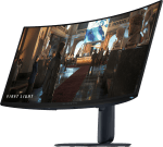 Alienware AW3426DW 34" QD-OLED, 280Hz, 0.03ms, 21:9 Ultra Wide QHD (3440 x 1440), AMD FreeSync Premium Pro, G-SYNC Compatible, VESA DisplayHDR True Black 500, 1800R Извит геймърски монитор