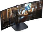 Alienware AW3426DW 34" QD-OLED, 280Hz, 0.03ms, 21:9 Ultra Wide QHD (3440 x 1440), AMD FreeSync Premium Pro, G-SYNC Compatible, VESA DisplayHDR True Black 500, 1800R Извит геймърски монитор