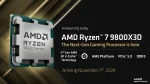 AMD Ryzen 7 9800X3D Tray Процесор за настолен компютър