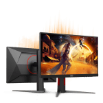 AOC 24G4HA 24" IPS, 200Hz, 1ms, FHD (1920 x 1080), Adaptive Sync, HDR10 Геймърски монитор