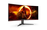 AOC CU34G2XEBK 34 VA, 144Hz, 1ms, UWQHD (3440 x 1440), Adaptive-Sync, 1500R Curved Извит геймърски монитор