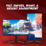 AOC Q27G4ZD 27" QD-OLED, 240Hz, 0.03ms, WQHD (2560 x 1440), VESA DisplayHDR True Black 400, Adaptive Sync Геймърски монитор
