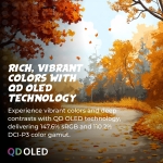 AOC Q27G4ZD 27" QD-OLED, 240Hz, 0.03ms, WQHD (2560 x 1440), VESA DisplayHDR True Black 400, Adaptive Sync Геймърски монитор