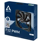 Arctic F12 PWM 120mm Black Комплект вентилатори (5 броя)