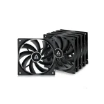 Arctic F12 PWM 120mm Black Комплект вентилатори (5 броя)