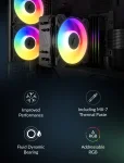 Arctic Freezer 36-S A-RGB Black Въздушен охладител за процесор