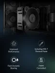 Arctic Freezer 36-S Black Въздушен охладител за процесор