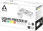 Arctic Liquid Freezer III 240 A-RGB White AIO Водно охлаждане за процесор