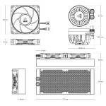 Arctic Liquid Freezer III Pro 240 Black AIO Воден охладител за процесор