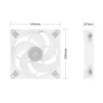 Arctic P14 PWM PST A-RGB 140mm White Вентилатор