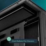 Arctic Xtender Black Компютърна кутия