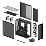 Arctic Xtender Black Компютърна кутия