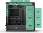 Arctic Xtender VG Black Компютърна кутия