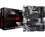 ASRock B450M-HDV R4.0, AM4, DDR4, Micro ATX Дънна платка