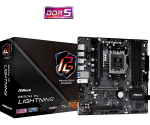 ASRock B650M PG Lightning, AM5, DDR5, Дънна платка