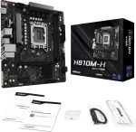 ASRock H810M-H, LGA1851, DDR5 Дънна платка