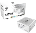 ASRock Steel Legend SL-1200GW 1200W, 80 Plus Gold, Напълно модулно, PCIe Gen 5.1, ATX 3.1 Захранване за компютър