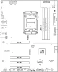 ASRock X870 Pro-A WiFi, AM5, DDR5, Wi-Fi 7 Дънна платка