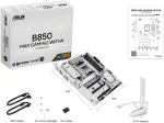 ASUS B850 MAX GAMING WIFI W, AM5, DDR5, Wi-Fi 6E Дънна платка
