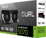 ASUS GeForce RTX 5070 Dual OC Edition, 12GB GDDR7 Видео карта